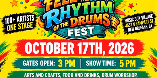 Feel the Rhythm of the Drums Festival