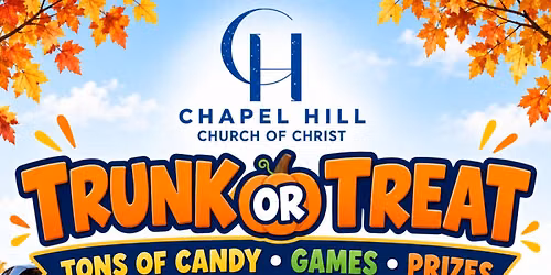 Chapel Hill CoC Trunk or Treat 2026
