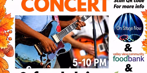 Concert For A Cause Community Food Drive