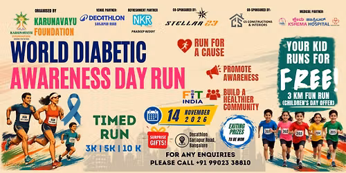 World Diabetic Awareness Day Run