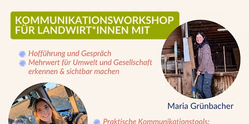 \u201eJeder Hof z\u00e4hlt!\u201c mit Kommunikationsexpertin Michi Sandmayr