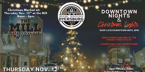 Christmas on the Square (Downtown Shopping & Open Houses)