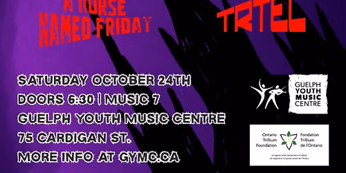 Showlab's Halloween Throwdown: Bad Waitress, A Horse Named Friday & TRTEL