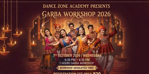 Dance Garba Workshop for Everyone