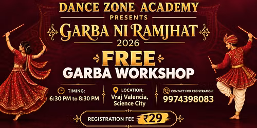 Free Garba Workshop