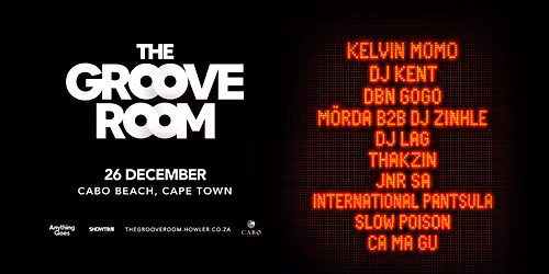 The Groove Room Cape Town - 26 December 2026