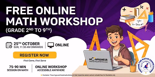 FREE Online Advanced Math Workshop for Kids at Winnipeg, MB (Ages 7\u201316)