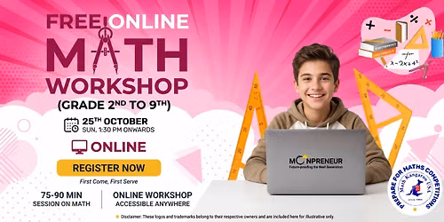 FREE Online Advanced Math Workshop for Kids at Halifax, NS (Ages 7\u201316)