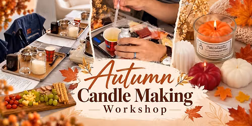 Autumn Candle Making Workshop Amsterdam West