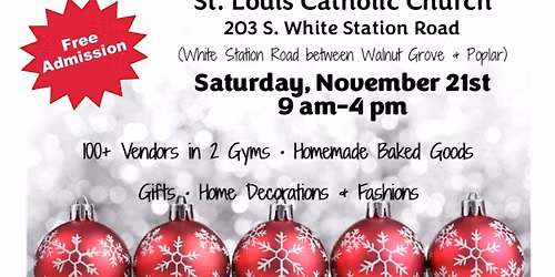 35th Annual St. Louis Church Holiday Arts & Crafts Fair