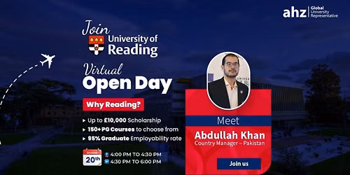 University of Reading Virtual Open Day