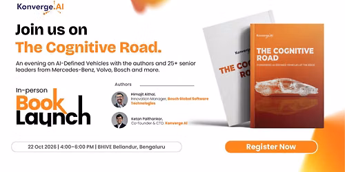 The Cognitive Road: Book Launch on AI-Defined Vehicles