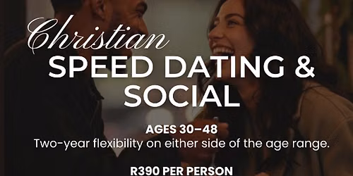 CHRISTIAN SPEED DATING EVENT