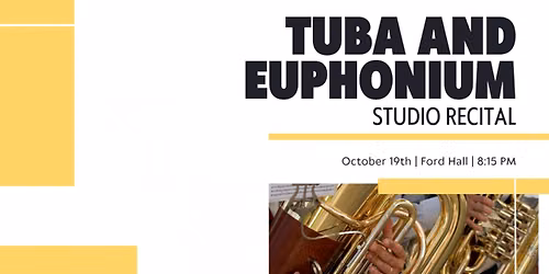 Murchison Tuba and Euphonium Studio Recital