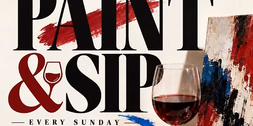 Paint & Sip Sundays at Vivid \u2014 Launch Party