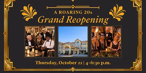 Roaring '20s Grand Reopening