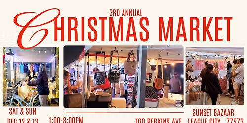 3rd Annual Christmas Market