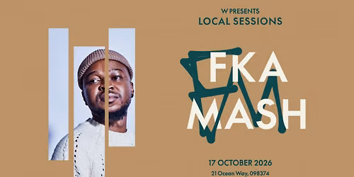 W PRESENTS Local Sessions with FKA MASH at W Singapore \u2013 Sentosa Cove