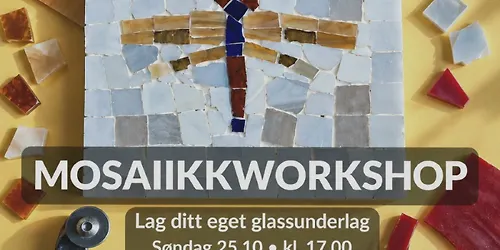 Mosaikkworkshop i Art Lab
