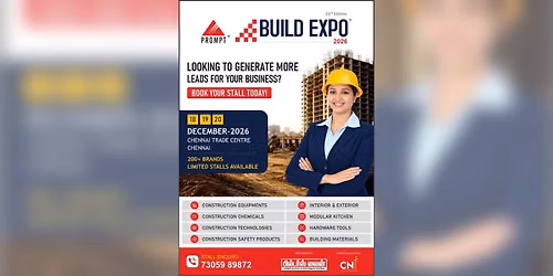 GROW YOUR BUSINESS AT BUILD EXPO 2026!