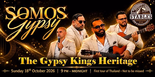 SUNDAY NIGHT GOES GYPSY OCT 18 TH AT THE STABLES BAR AND RESTAURANT