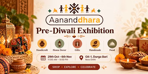 AanandDhara - Pre-Diwali Exhibition
