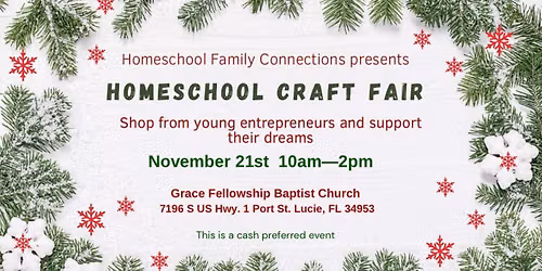 Homeschool Craft Fair