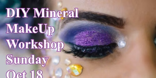 Workshop: Mineral MakeUp Halloween Edition at Karma Coop