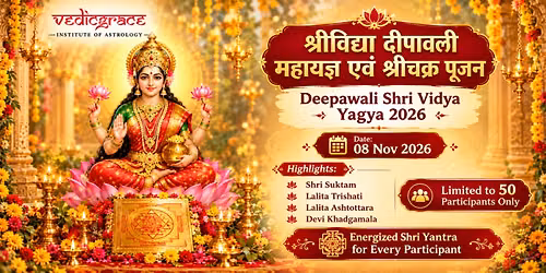 Deepawali Shri Vidya Mahayagya 2026