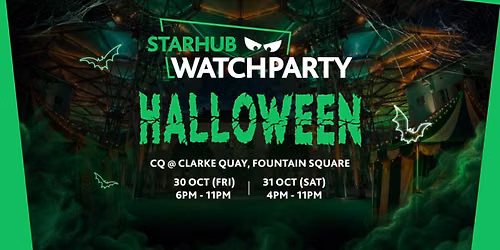Dress Up and Crack the Mystery at StarHub WatchParty: Halloween Edition