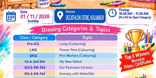 State Level Kids Drawing Festival 2026