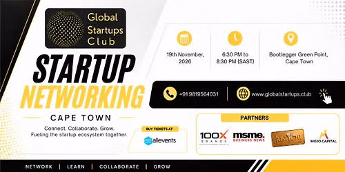 Global Startups Club | Startup Networking Cape Town