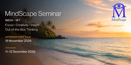 MindScape Webinar & Introductory Talk 