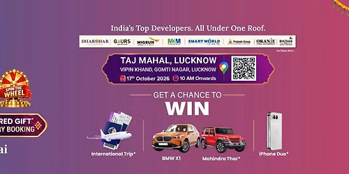 Great Indian Property Fest: India\u2019s Premier Developers in Lucknow
