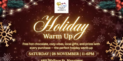 The Holiday Warm\u2011Up: Cocoa, Treats & Prizes