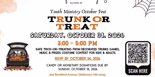 2026 October Fest: Trunk or Tteat
