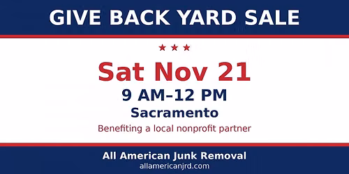 All American Give-Back Yard Sale