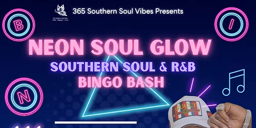 Neon Soul Glow Bingo Bash