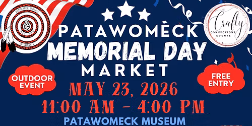 Patawomeck Memorial Day Market