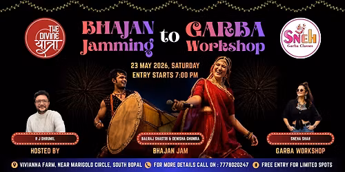 Bhajan Jamming x Garba Workshop