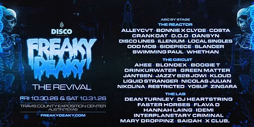 Freaky Deaky: The Revival 2026 Promo Code RAVERMAFIA
