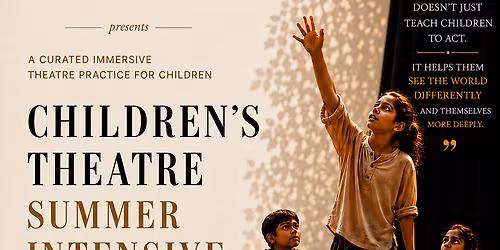 Children's Theatre Summer Intensive