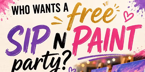Wednesdays Sip 'n Paint Party