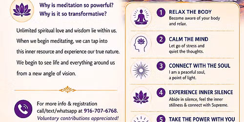 5 Steps to Rajyoga Meditation