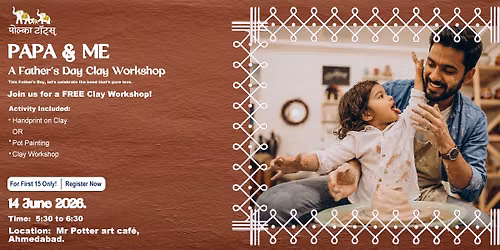 Papa & Me: A Father's Day Clay Workshop