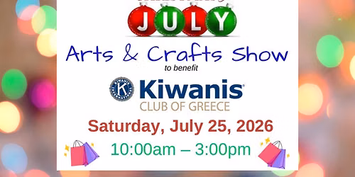 Christmas in July - Arts & Crafts Show