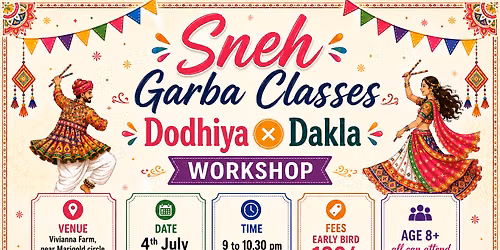 Sneh Garba Classes Dodhiya x Dakla Workshop