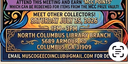 Muscogee Coin Club Monthly Meeting