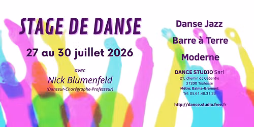 Dance Workshop with Nick Blumenfeld