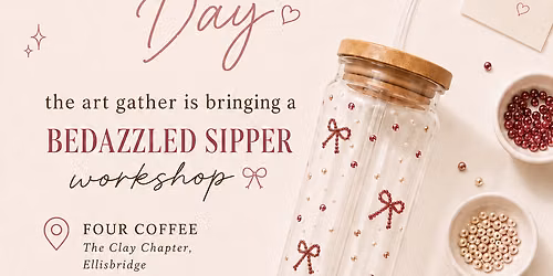 Friendship Day Bedazzled Sipper Workshop